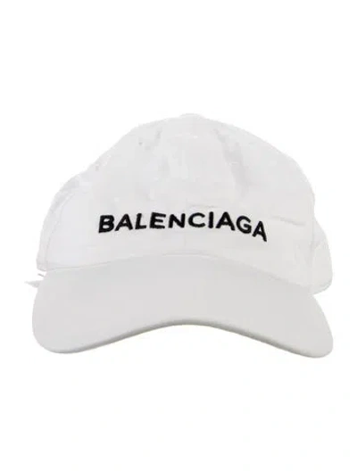 Pre-owned Balenciaga Solid Embroidered Baseball Cap In Multi