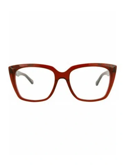Pre-owned Balenciaga Solid Eyeglasses W/ Tags In Red