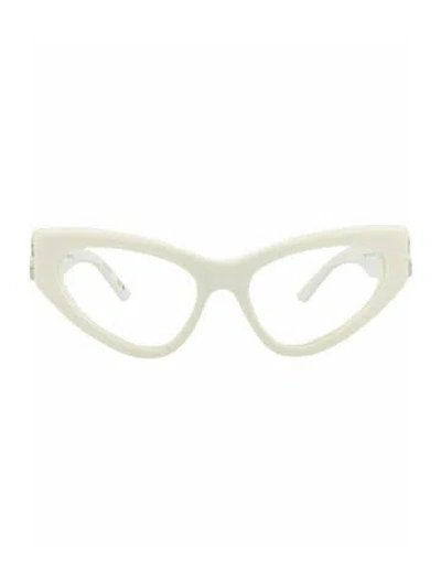Pre-owned Balenciaga Solid Eyeglasses W/ Tags In White