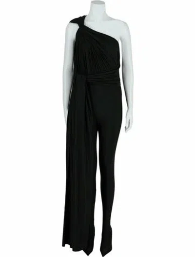 Pre-owned Balenciaga Solid Jumpsuit W/ Tags In Black