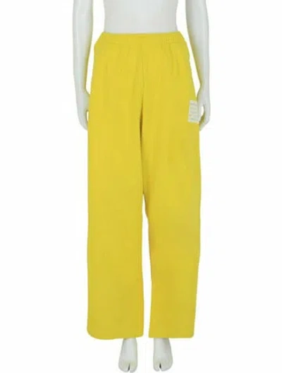 Pre-owned Balenciaga Solid Pants W/ Tags In Yellow