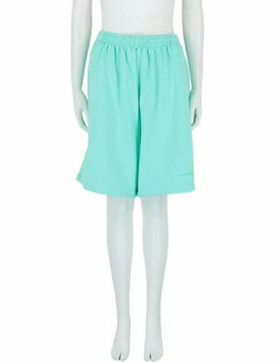 Pre-owned Balenciaga Solid Shorts W/ Tags In Green