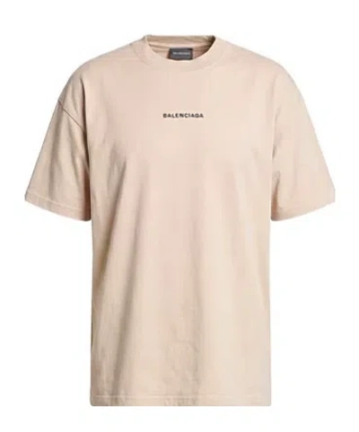 Balenciaga Solidcolor Tshirt In Neutral