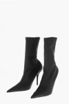 Balenciaga Spandex Sock Booties With Stiletto Heel 12cm
