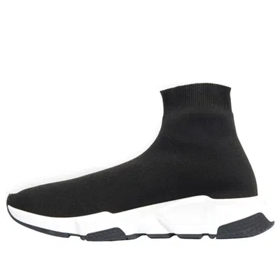 Balenciaga Speed 1.0 Recycled Knit Graffiti Sneakers 'black'