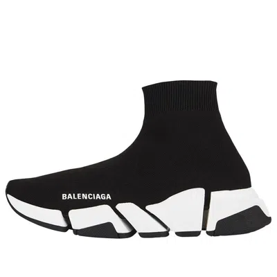 Balenciaga Speed 2 Trainer Knit 'black White'