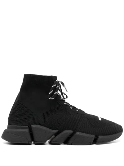 Balenciaga Speed 2.0 Black Knit Sneaker