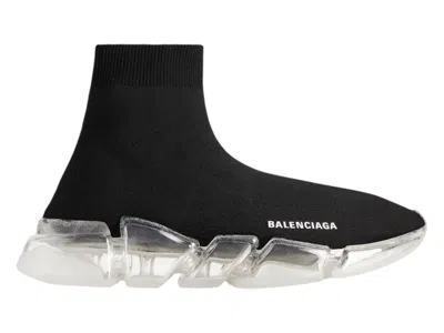 Pre-owned Balenciaga Speed 2.0 Clear Sole (women's) Sneakers In Black