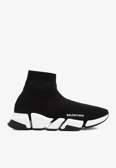 BALENCIAGA SPEED 2.0 HIGH-TOP SNEAKERS