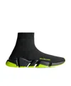 Balenciaga Speed 2.0 High-top Sneakers In Black