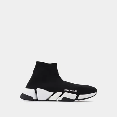 Balenciaga Speed Sneakers In Black