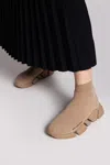 Balenciaga 30mm Speed Recycled Knit Sneakers In Beige