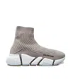Balenciaga Speed 2.0 Sock-style Sneakers In Gray