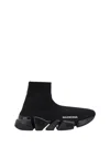 Balenciaga Sneakers Speed 2.0 In Maglia Riciclata Da Donna In Nero