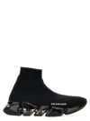 Balenciaga 'speed 2.0 Full Clear In Black