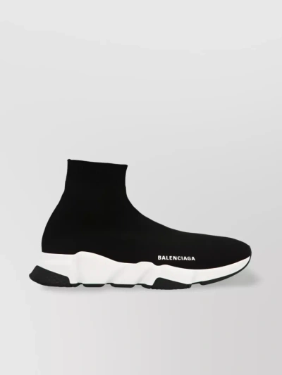 Balenciaga Black Stretch Nylon Speed Trainers Nd  Uomo 45