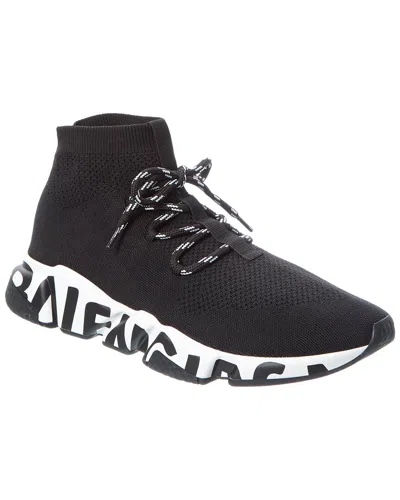 Balenciaga Speed Lt Lace-up Sneaker In Black
