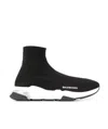Balenciaga Speed Sneakers In Black