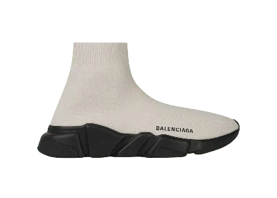 Pre-owned Balenciaga Speed Recycled (women's) Sneakers In Grey/black In Multi