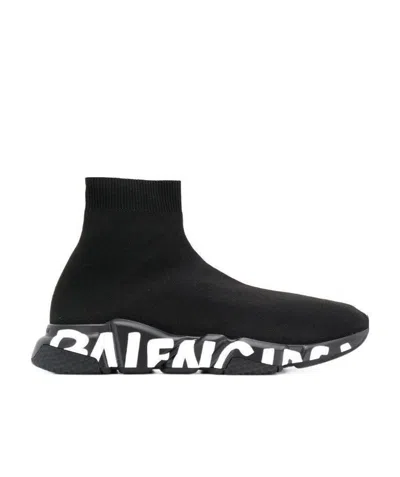 Balenciaga Speed Slip-on Sneakers In Black