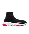 Balenciaga Speed 2.0 Lace-up Sneakers In Black