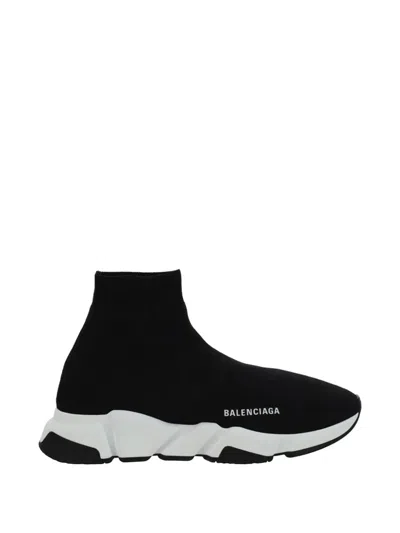 Balenciaga Speed Lt Rhinestone-embellished Sneakers In Multi