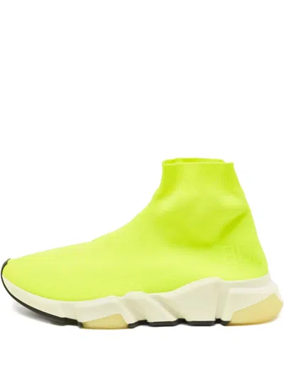 Pre-owned Balenciaga Speed Sock Knit Sneakers
