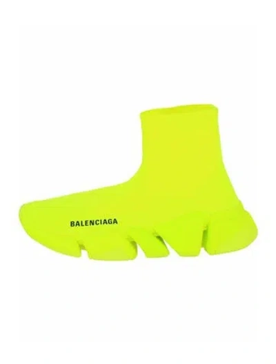 Pre-owned Balenciaga Speed Sock Sneakers W/ Tags In Yellow