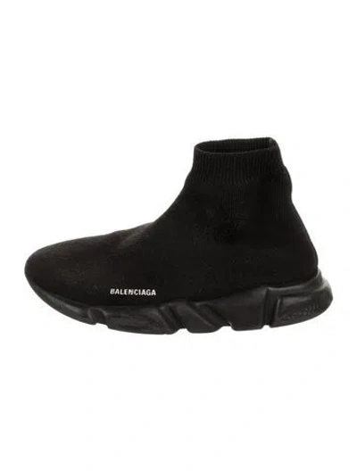 Pre-owned Balenciaga Babies' Speed Trainer In Black