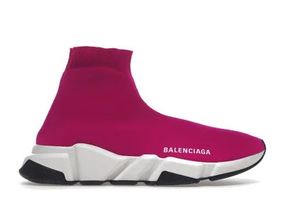 Pre-owned Balenciaga Speed Trainer Rose Hortensia (women's) Sneakers In Pink