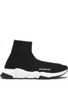 Balenciaga Speed Sneakers In Black