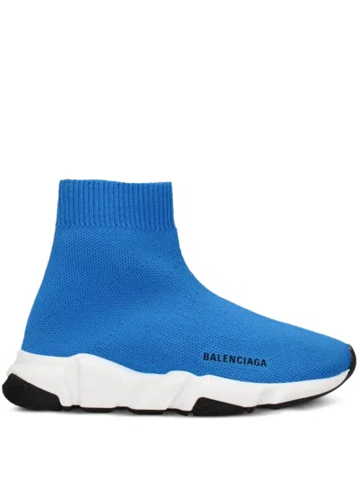 BALENCIAGA SPEED TRAINERS "BLUE" SNEAKERS