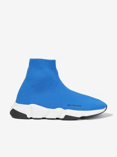 Balenciaga Kids Speed Trainers Eu 31 - 32 Uk 12.5 - 13 Blue