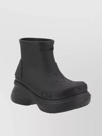 BALENCIAGA SPHERE PLATFORM ANKLE BOOTS