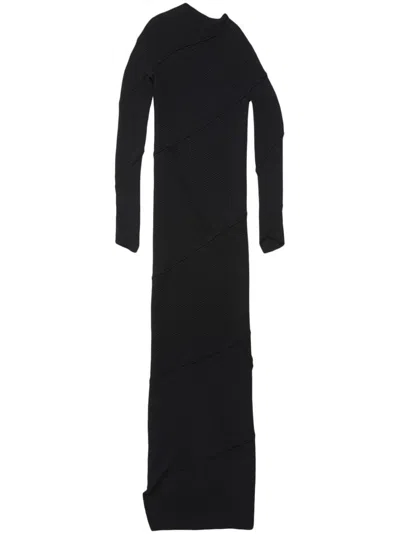 Balenciaga Long Dress In Negro