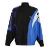 Balenciaga Split Tracksuit Jacket 'black Blue'