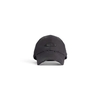 Balenciaga Sport Loop Icon Cargo Cap In Gray