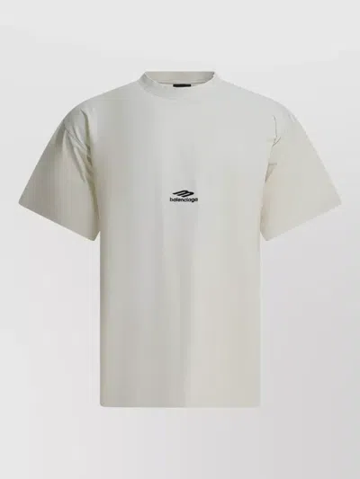 Balenciaga Sports Icon Crewneck Short Sleeve T-shirt In Multi