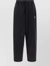 Balenciaga Sports Icon Joggers Textured Fabric In Black