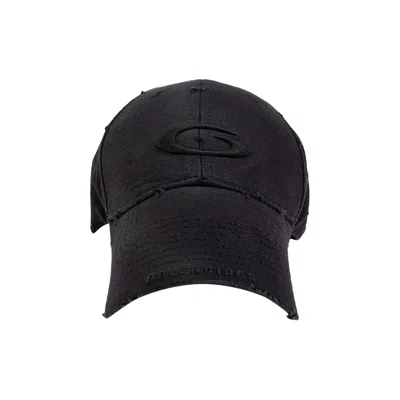 Pre-owned Balenciaga Sports Loop Icon Cargo Cap 'black' | Men's Size M