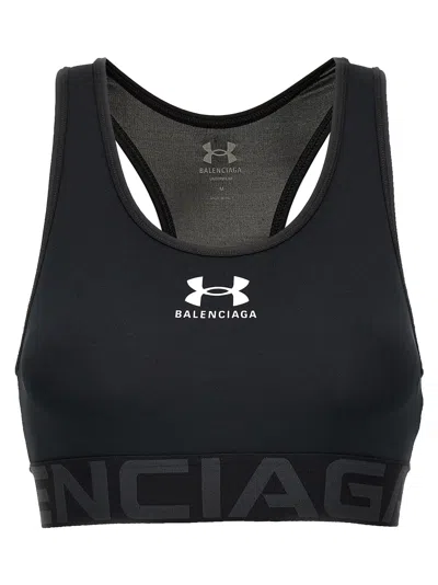 BALENCIAGA BLACK TECH JERSEY X UNDER ARMOURÂ® BRA