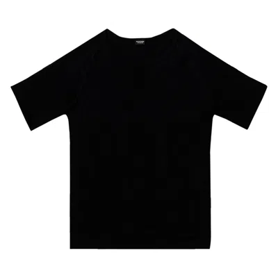 Pre-owned Balenciaga Sporty B Crewneck Athletic Top 'black'