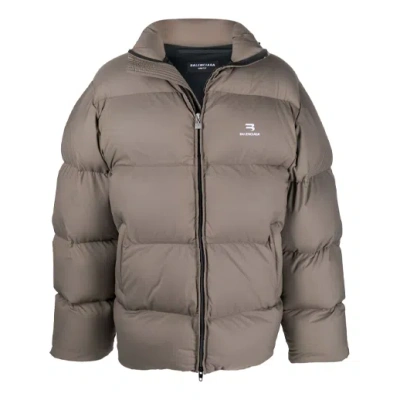 Balenciaga Sporty B Puffer Jacket 'brown'
