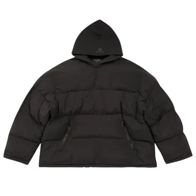 Pre-owned Balenciaga Sporty B Pullover Puffer Jacket 'black' | Men's Size 2