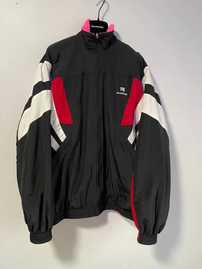 Pre-owned Balenciaga Sporty B Reversible Jacket In Black
