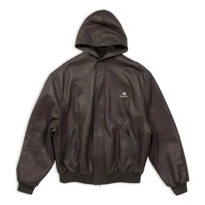 Balenciaga Sporty B Taxi Blouson Jacket 'brown'