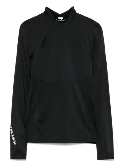 Pre-owned Balenciaga Sporty B Top In Black