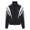 Balenciaga Sporty B Tracksuit Jacket 'black Grey White'