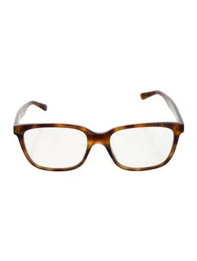 Pre-owned Balenciaga Square Eyeglasses In Brown