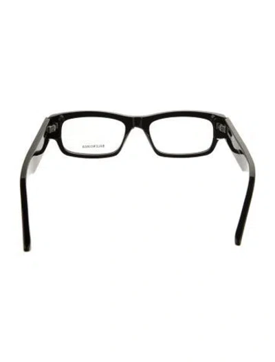 Pre-owned Balenciaga Square Eyeglasses In Burgundy